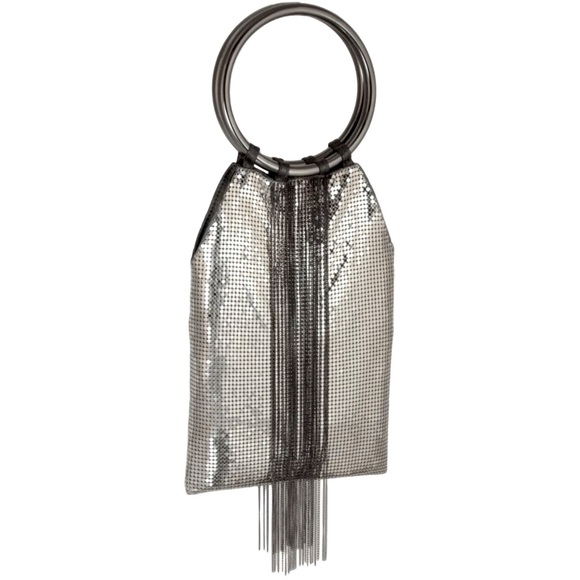 Whiting & Davis Handbags - Free People WHITING and DAVIS Cascade Mesh Clutch